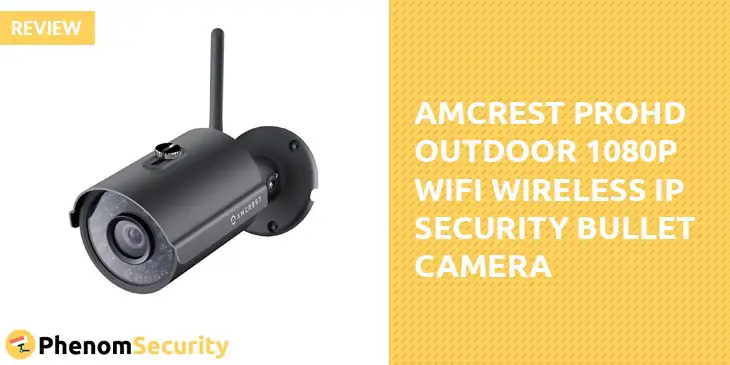 Amcrest ProHD Outdoor 1080P WiFi Wireless IP Security